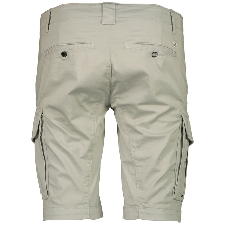 Satin Stretch Lens Cargo Shorts - Casual Basement