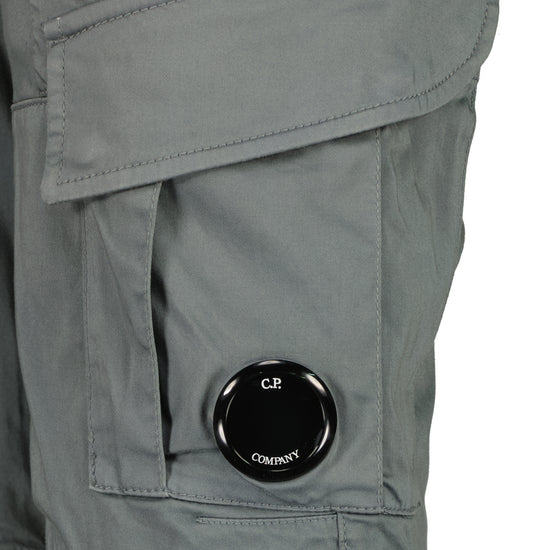 Satin Stretch Lens Cargo Shorts - Casual Basement