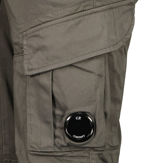 Satin Stretch Lens Cargo Shorts - Casual Basement