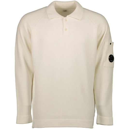 Chenille Polo Collar Lens Knit - Casual Basement