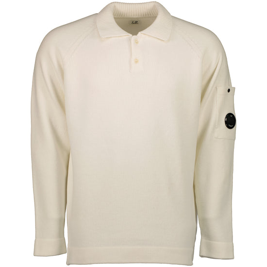 Chenille Polo Collar Lens Knit - Casual Basement