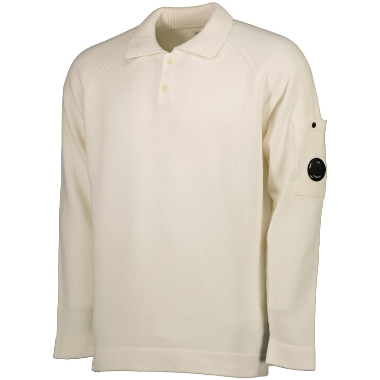 Chenille Polo Collar Lens Knit - Casual Basement