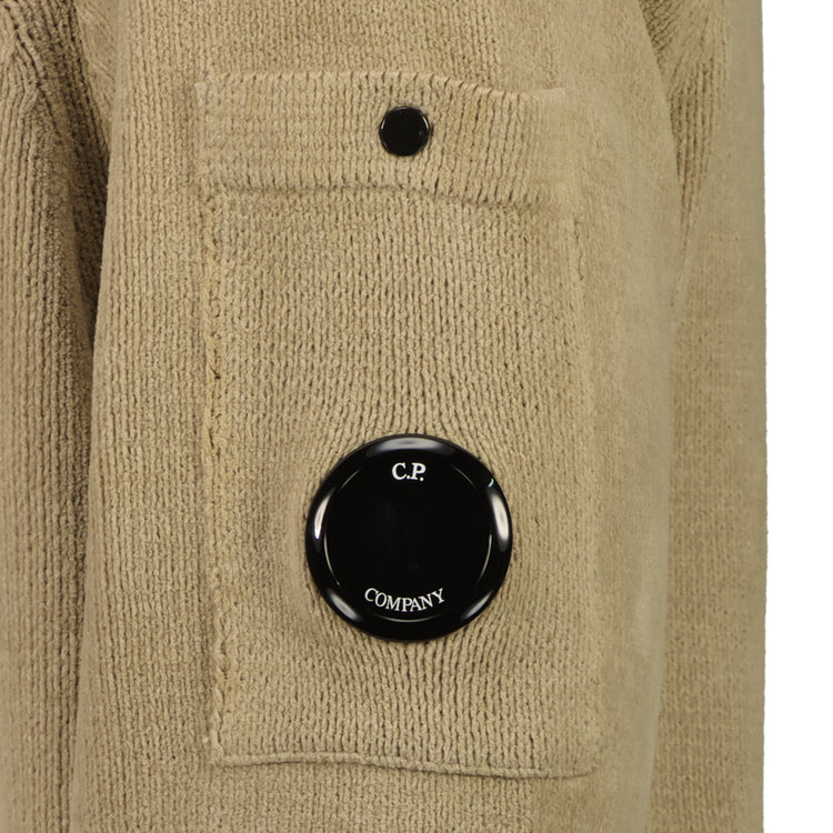 Chenille Polo Collar Lens Knit - Casual Basement