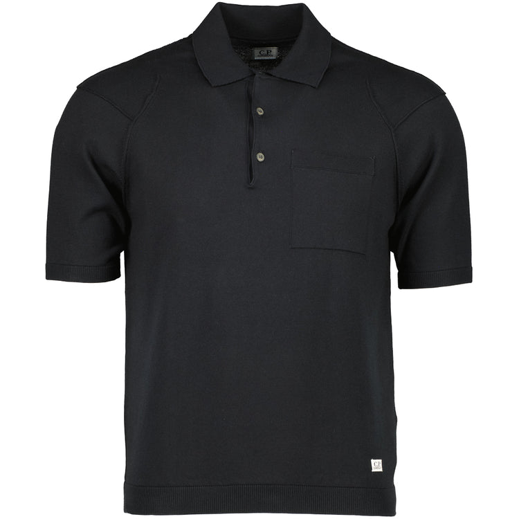 Sea Island Knitted Pocket Polo - Casual Basement