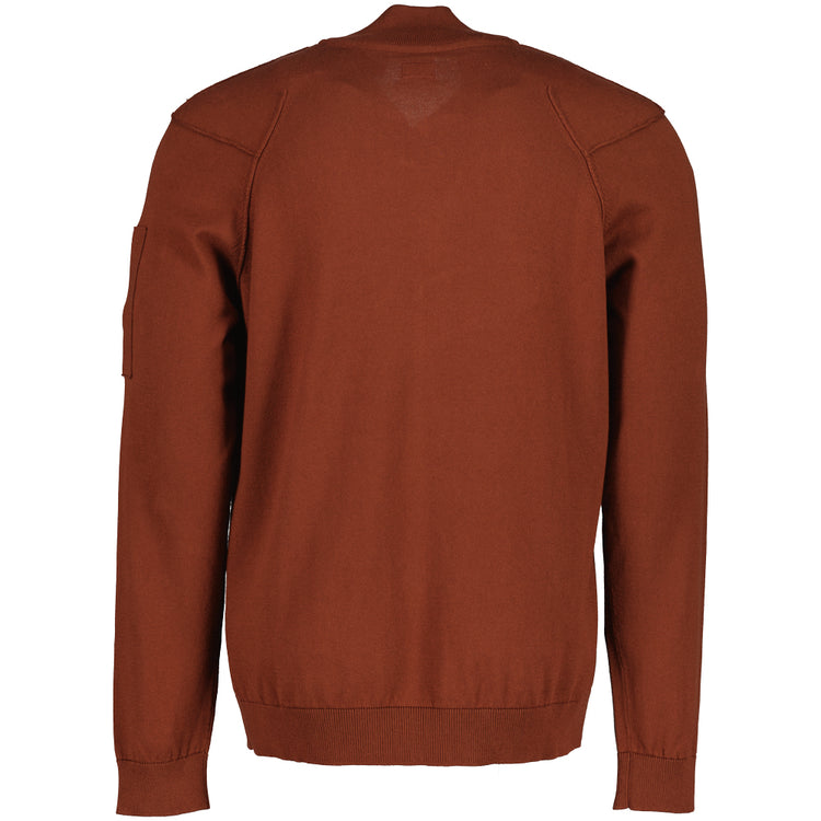 Sea Island Zipped Lens Cardigan - Casual Basement