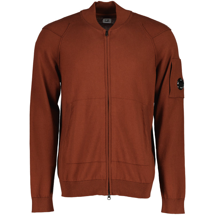 Sea Island Zipped Lens Cardigan - Casual Basement