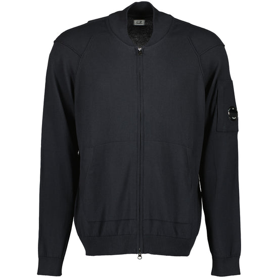 Sea Island Zipped Lens Cardigan - Casual Basement