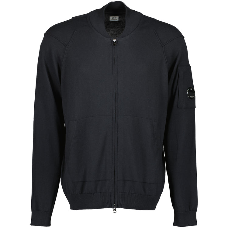 Sea Island Zipped Lens Cardigan - Casual Basement
