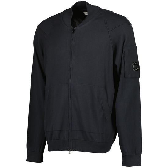 Sea Island Zipped Lens Cardigan - Casual Basement