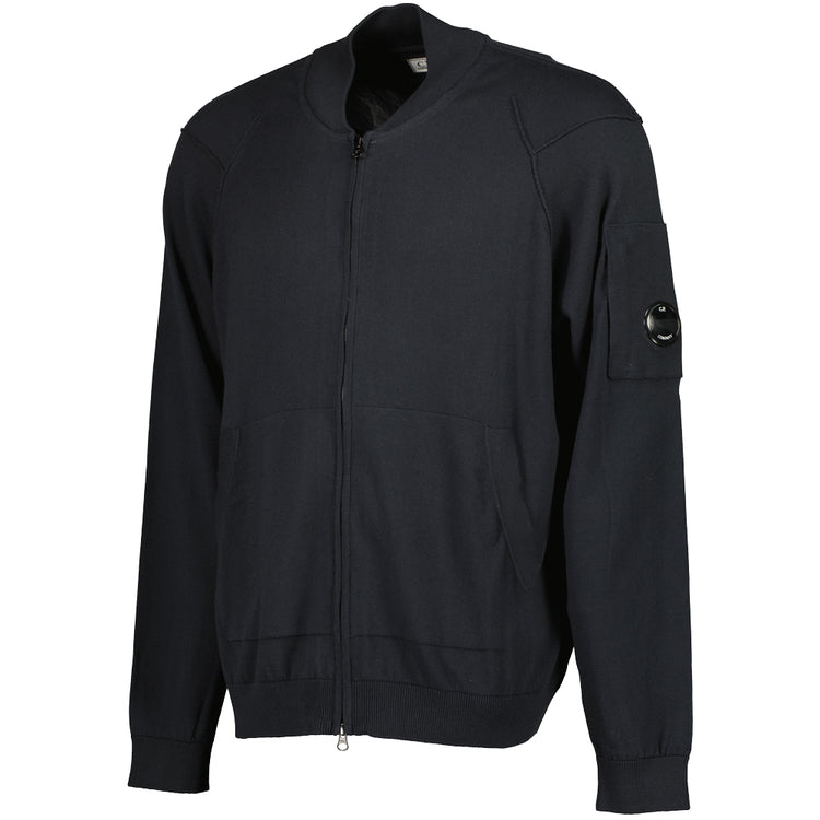 Sea Island Zipped Lens Cardigan - Casual Basement
