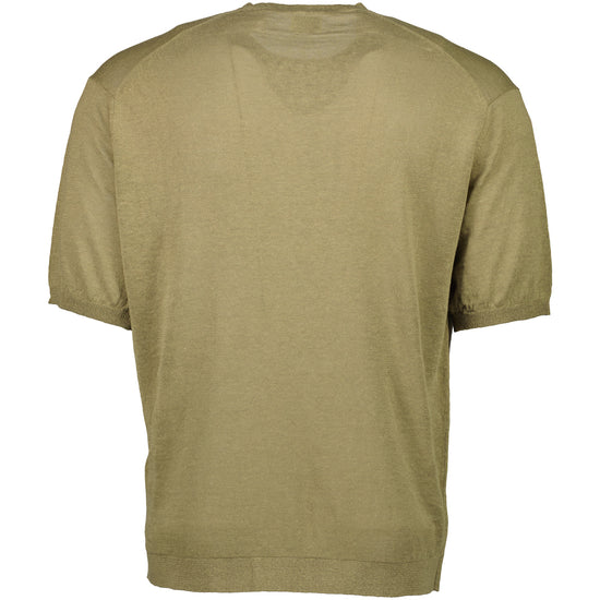 Linen Knitted T-Shirt - Casual Basement