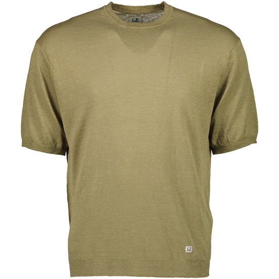 Linen Knitted T-Shirt - Casual Basement