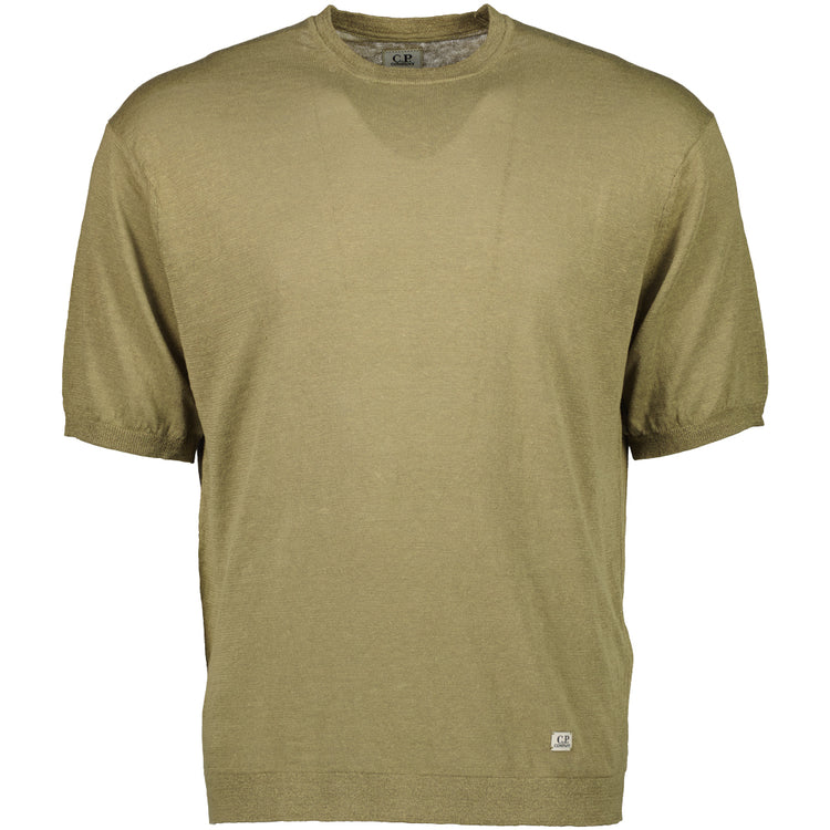 Linen Knitted T-Shirt - Casual Basement