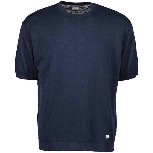 Linen Knitted T-Shirt - Casual Basement