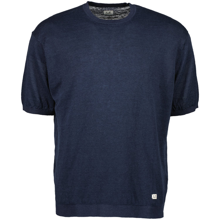 Linen Knitted T-Shirt - Casual Basement