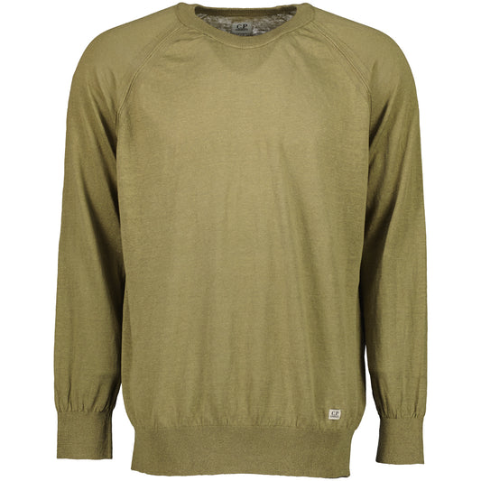 Linen Crewneck Jumper - Casual Basement