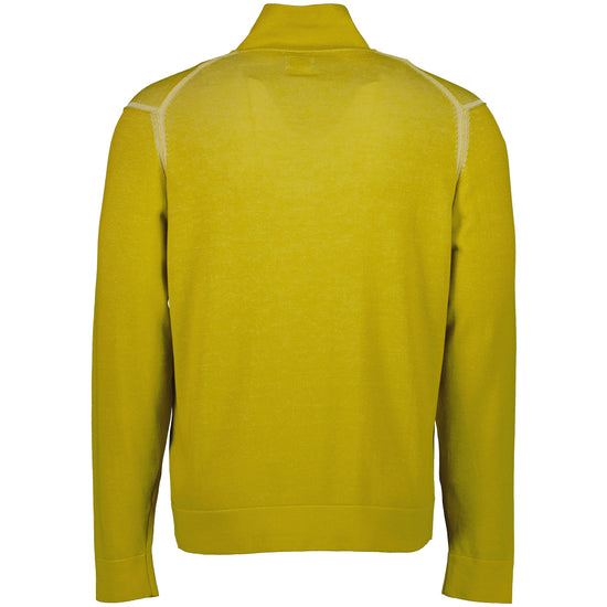 Cotton/Nylon Quarter Zip Knit - Casual Basement