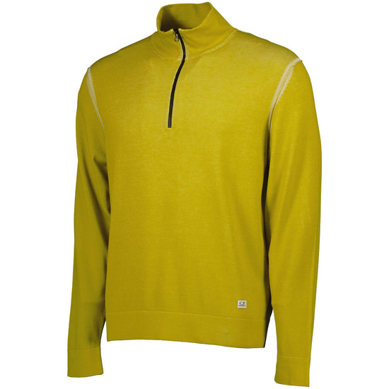 Cotton/Nylon Quarter Zip Knit - Casual Basement