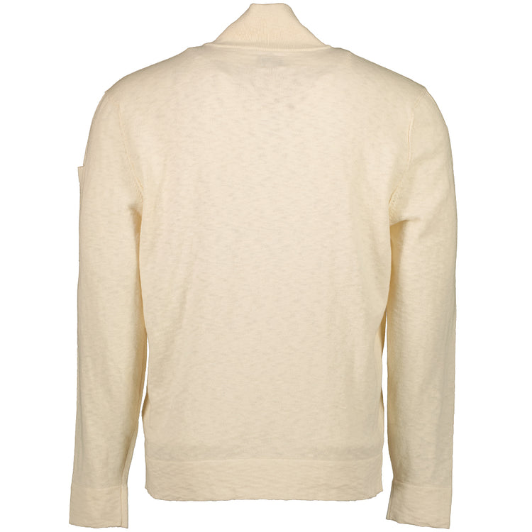 Cotton/Nylon Quarter Zip Knit - Casual Basement