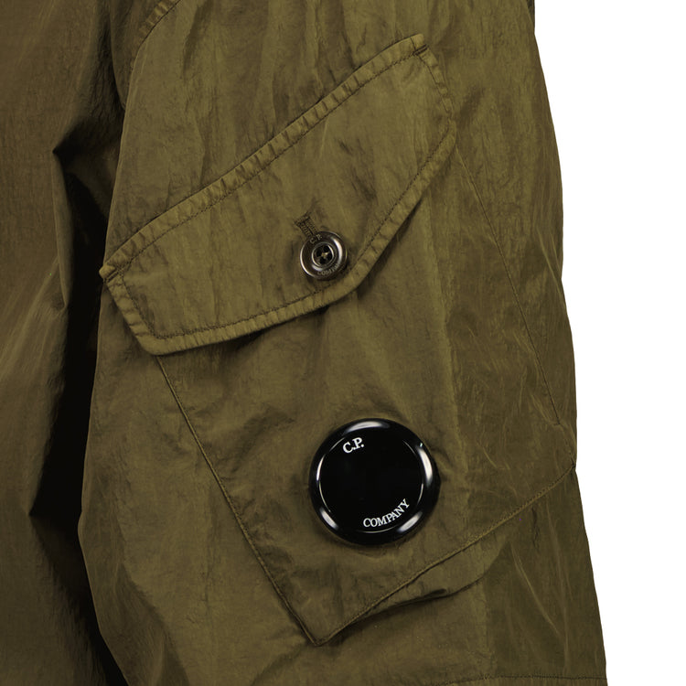 Chrome-R Short Sleeve Lens Overshirt - Casual Basement
