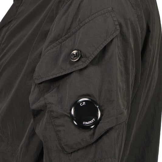 Chrome-R Short Sleeve Lens Overshirt - Casual Basement