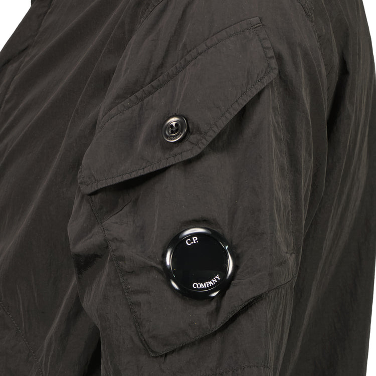 Chrome-R Short Sleeve Lens Overshirt - Casual Basement