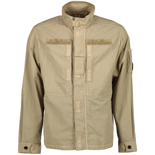 Flatt Nylon Lens Overshirt Jacket - Casual Basement