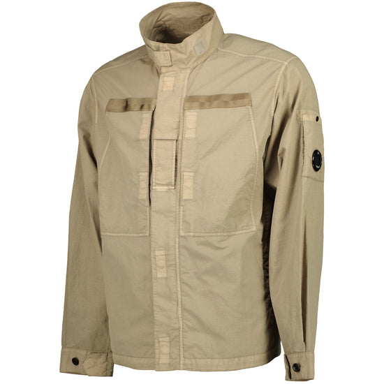 Flatt Nylon Lens Overshirt Jacket - Casual Basement