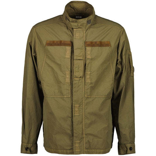 Flatt Nylon Lens Overshirt Jacket - Casual Basement