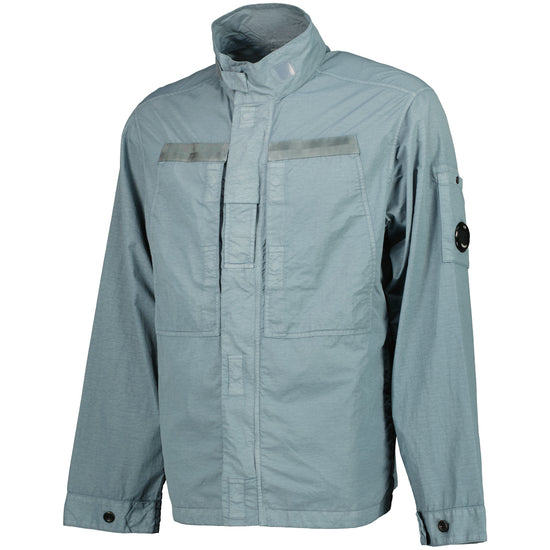 Flatt Nylon Lens Overshirt Jacket - Casual Basement