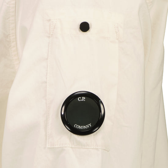 Gabardine Zip Up Lens Overshirt - Casual Basement