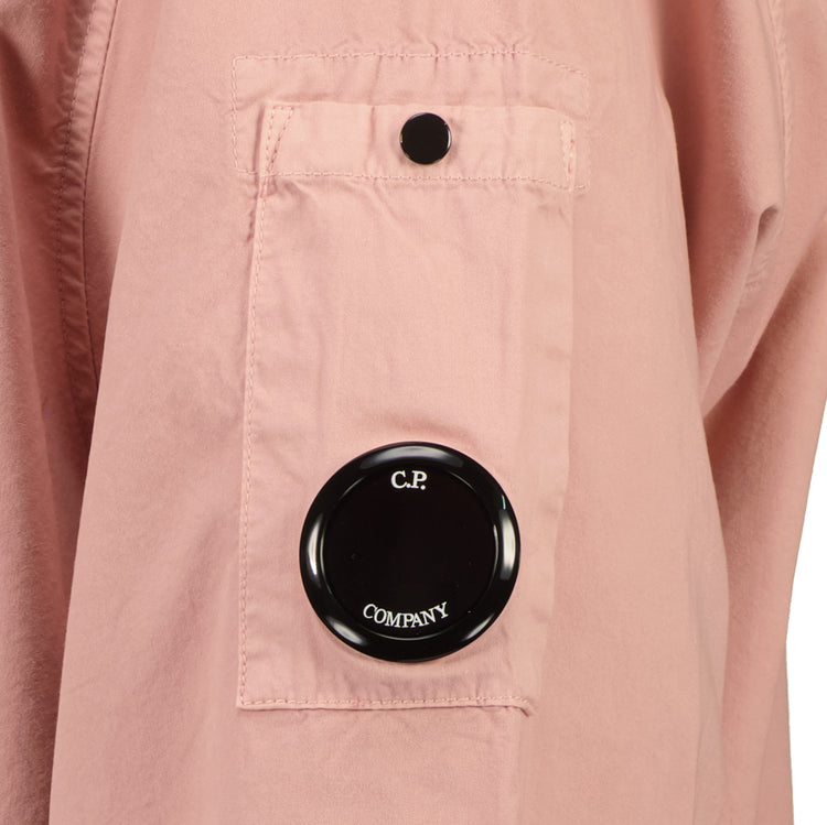 Gabardine Zip Up Lens Overshirt - Casual Basement
