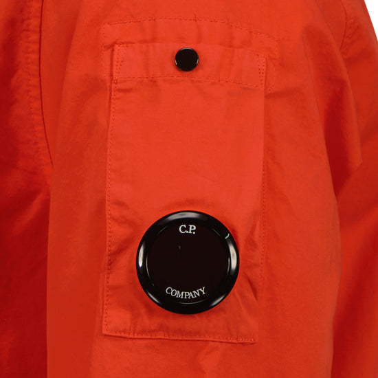 Gabardine Zip Up Lens Overshirt - Casual Basement