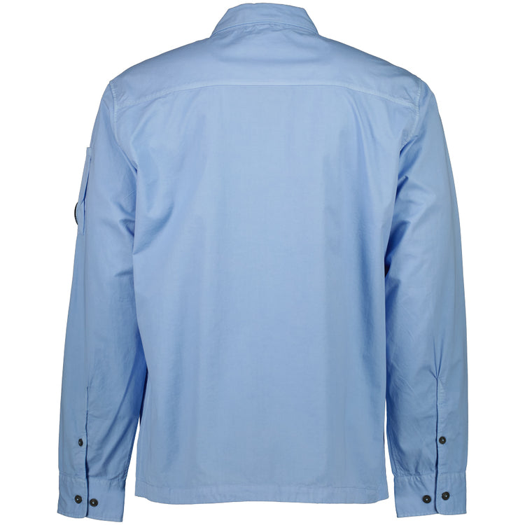 Gabardine Zip Up Lens Overshirt - Casual Basement