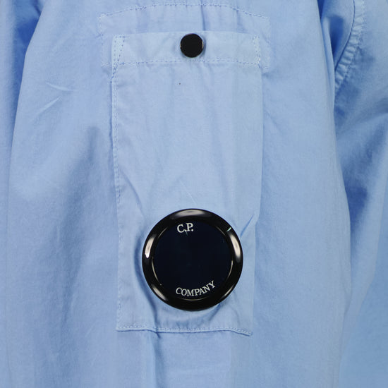 Gabardine Zip Up Lens Overshirt - Casual Basement