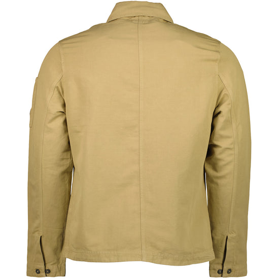 Cotton/Linen Lens Overshirt - Casual Basement