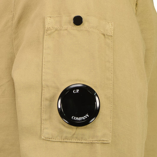 Cotton/Linen Lens Overshirt - Casual Basement