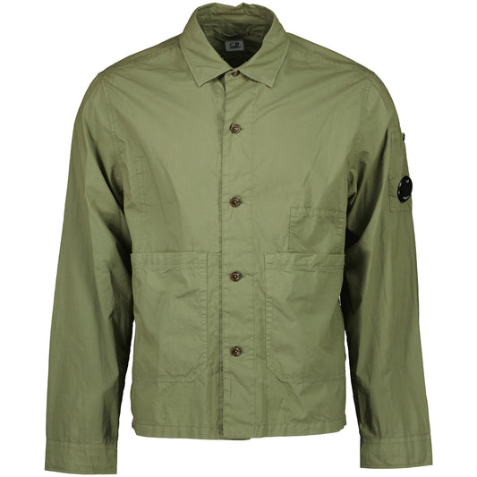 Popeline Lens Overshirt - Casual Basement