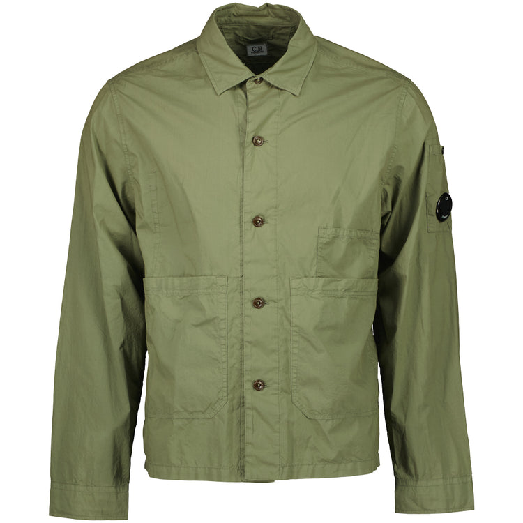 Popeline Lens Overshirt - Casual Basement