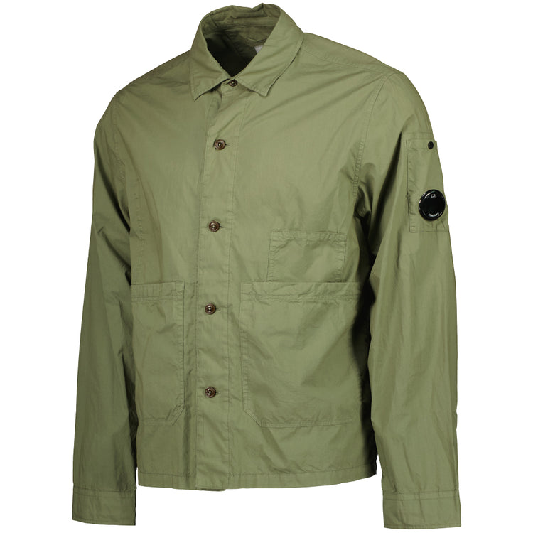 Popeline Lens Overshirt - Casual Basement