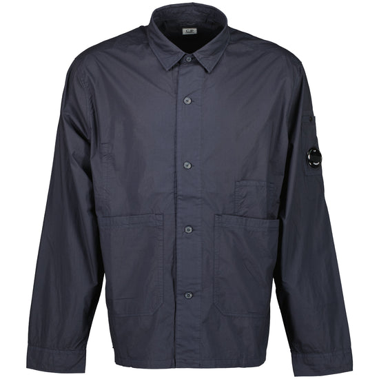 Popeline Lens Overshirt - Casual Basement