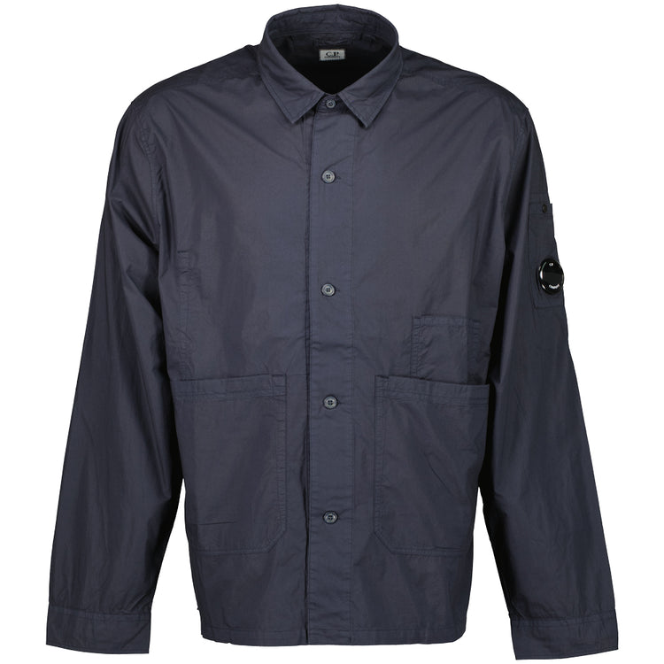 Popeline Lens Overshirt - Casual Basement