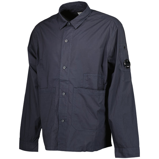 Popeline Lens Overshirt - Casual Basement