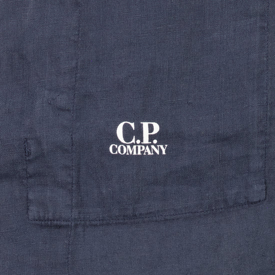 Long Sleeve Linen Overshirt - Casual Basement