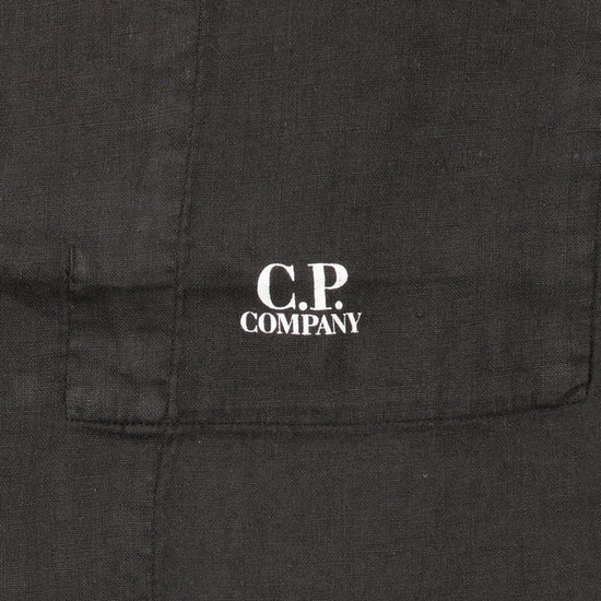 Long Sleeve Linen Overshirt - Casual Basement