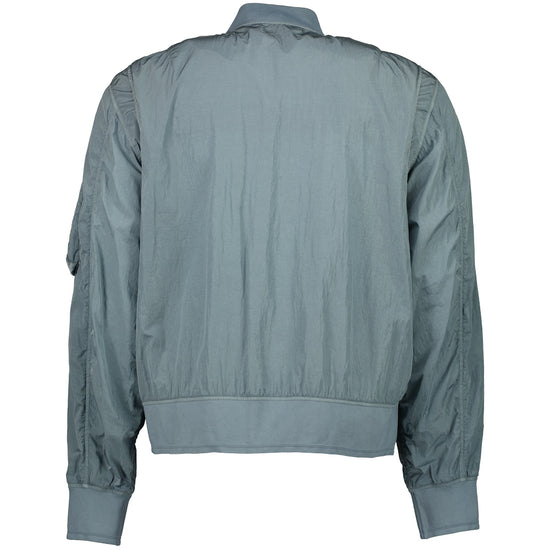 Chrome-R Multi-Pocket Bomber Jacket - Casual Basement