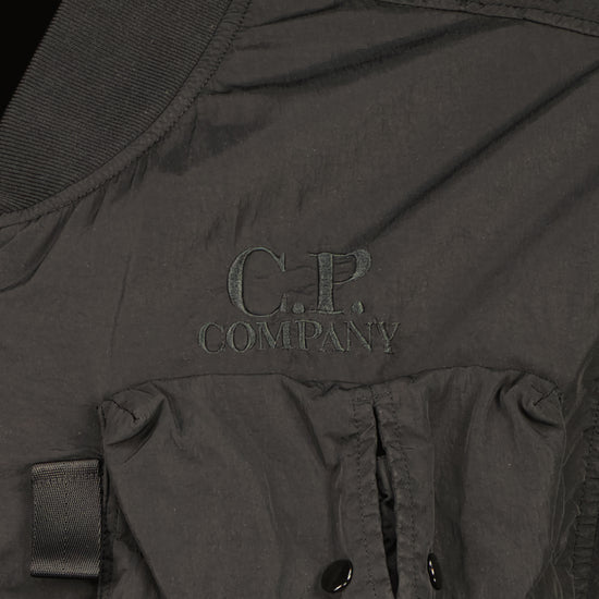 Chrome-R Multi-Pocket Bomber Jacket - Casual Basement
