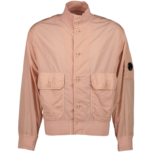 Chrome-R Lens Bomber Jacket - Casual Basement