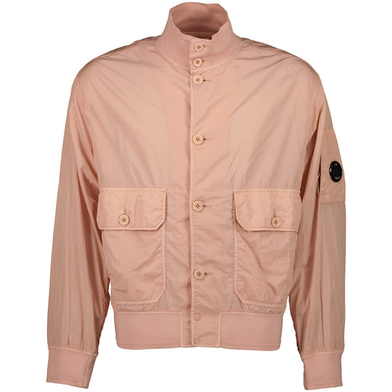 Chrome-R Lens Bomber Jacket - Casual Basement