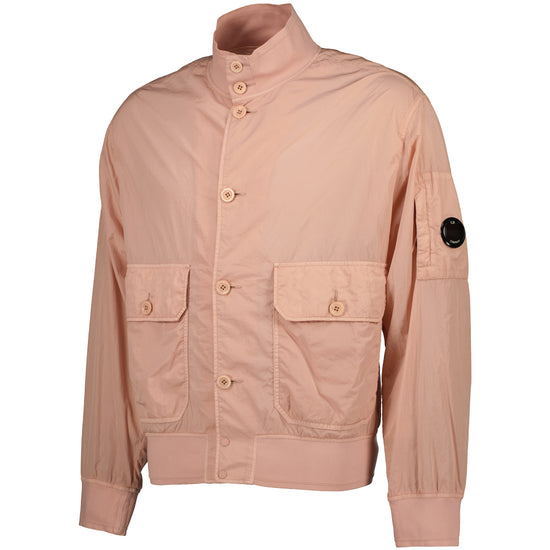 Chrome-R Lens Bomber Jacket - Casual Basement